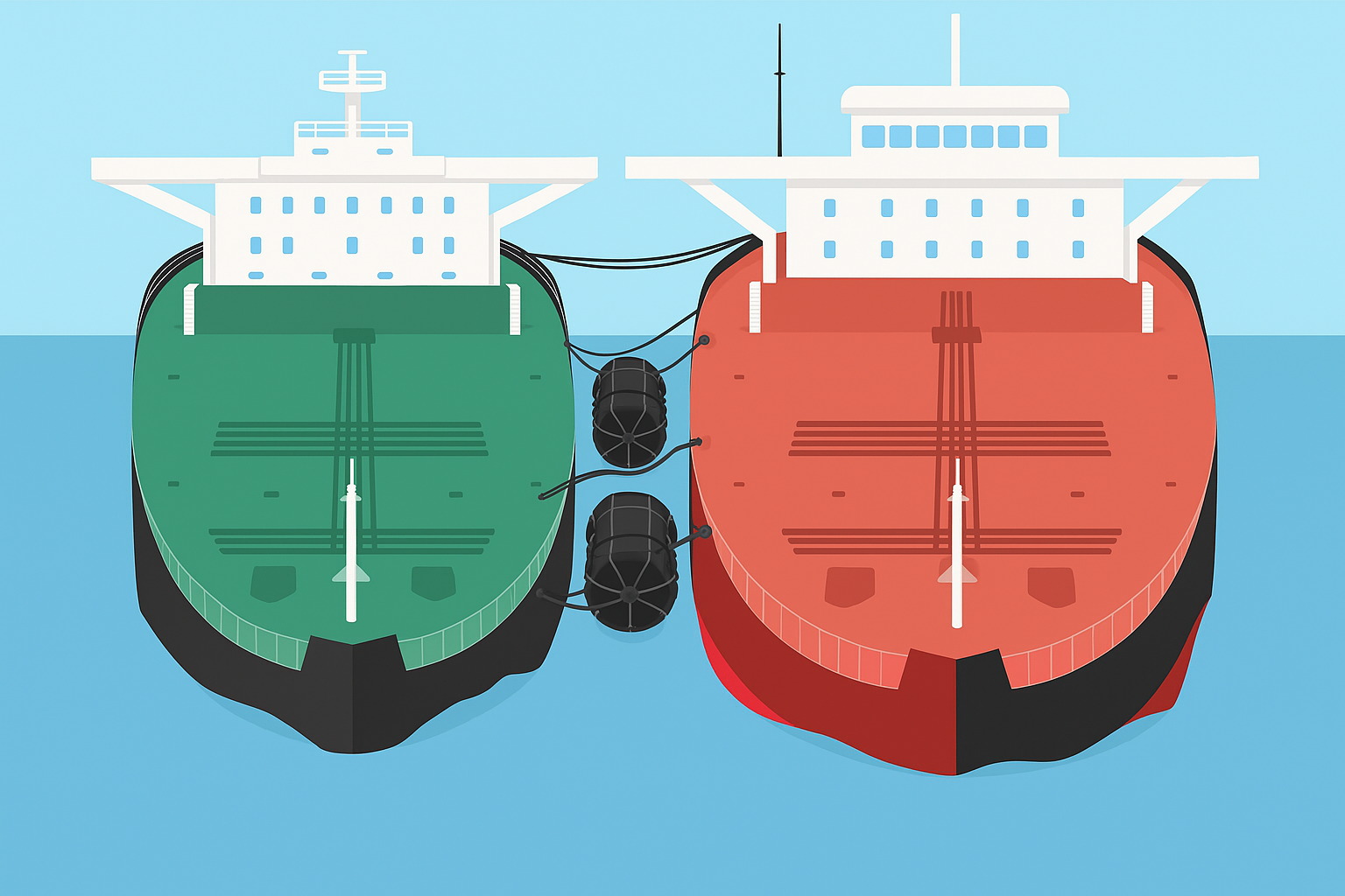 safe ship to ship sts procedure fendersts